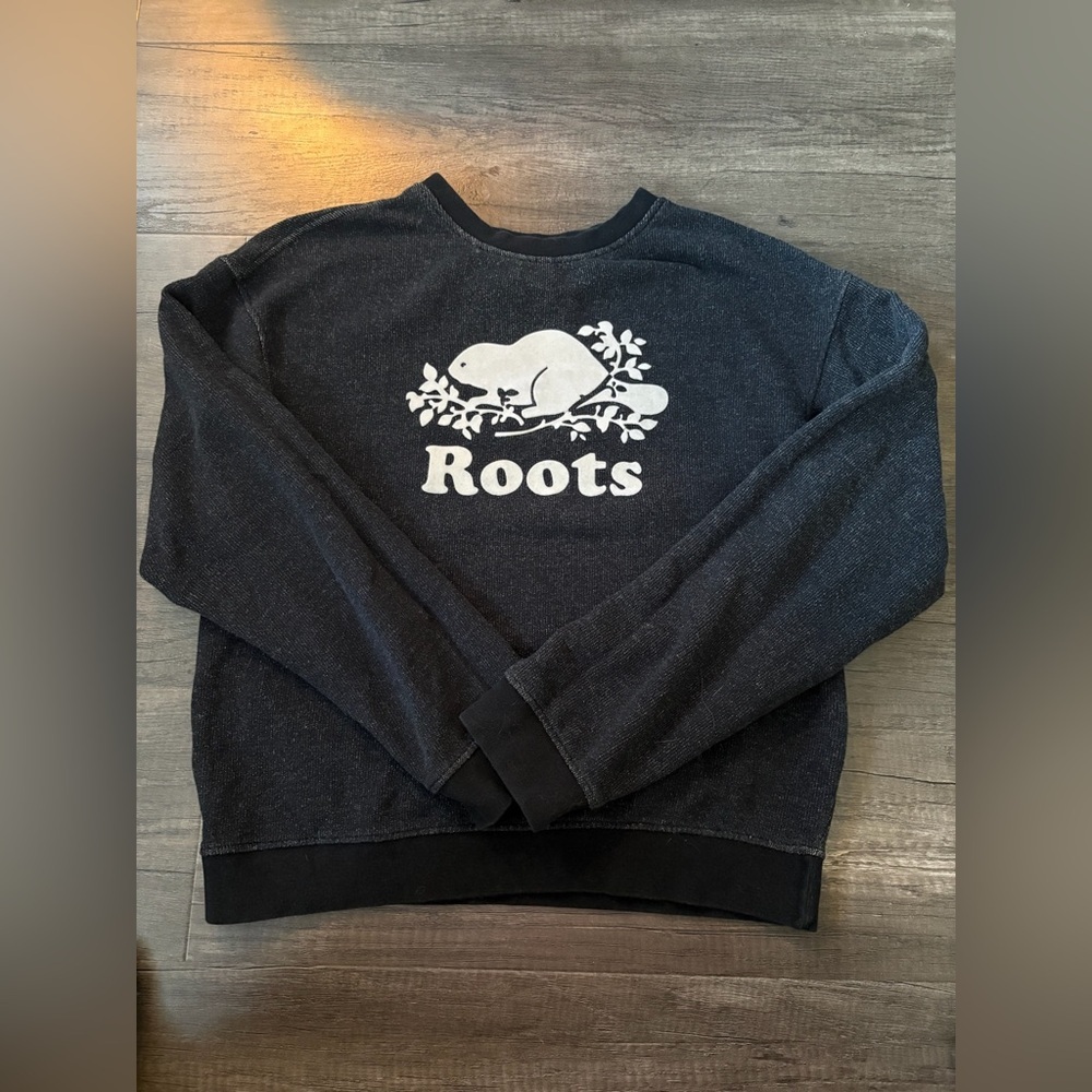 Roots Black Sweater